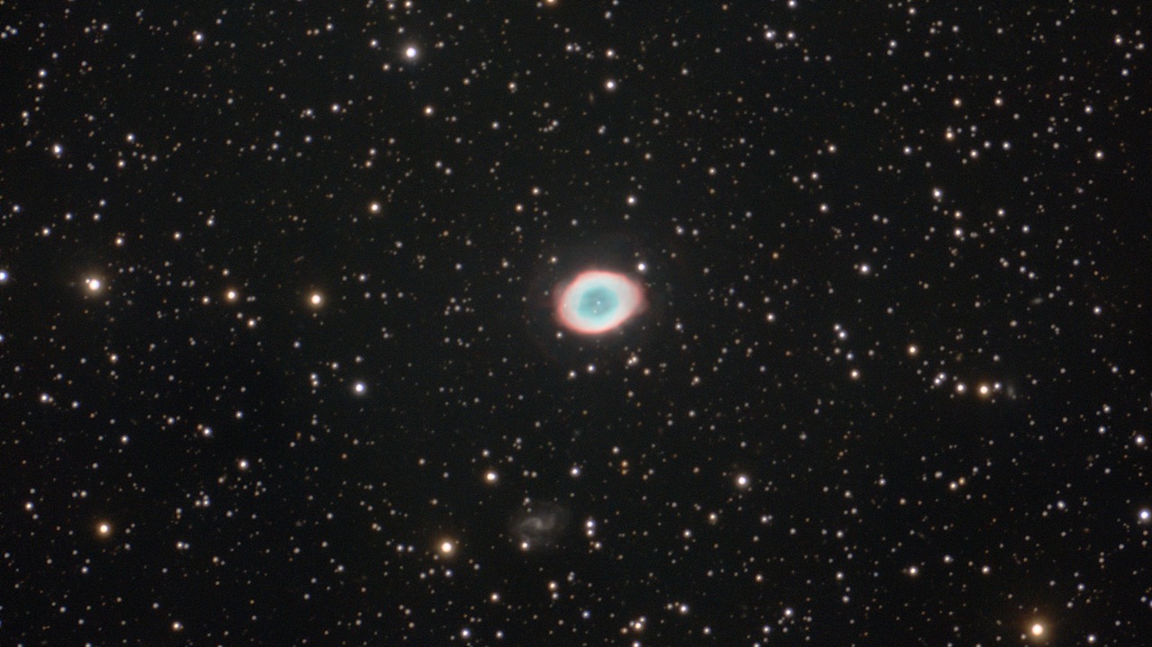 Photo de la nébuleuse M57